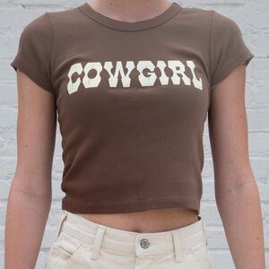 Brandy Melville cowgirl tee